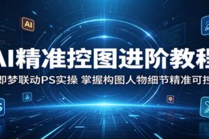 即梦+PS AI精准控图全流程教程:从构图到人物细节,一站式掌握AI生图技巧