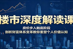 房价触底阶段：深度解读财富体系变革，重塑个人价值认知