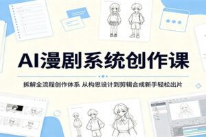 AI漫剧创作全流程指南：从构思设计到剪辑合成，新手轻松出片的完整教程