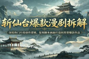 斩仙台爆款漫剧拆解：AI视频制作全流程实战教程