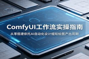 ComfyUI 工作流实操指南：从零搭建 AI 自动化设计，缩短绘图产出周期
