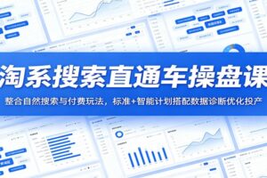 淘系搜索直通车操盘课:自然搜索+付费推广实战指南