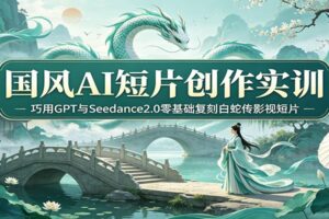 零基础用ChatGPT与Seedance2.0复刻《白蛇传》国风AI短片全攻略