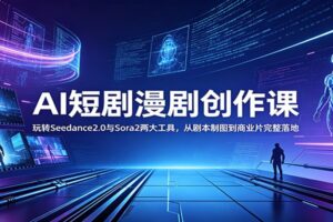 AI短剧创作教程:Seedance2.0与Sora2实战技巧全解析