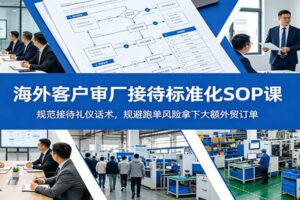 【2024外贸必备】海外客户审厂接待SOP全攻略：标准化流程+高频话术+实战案例，锁定大单的实战指南