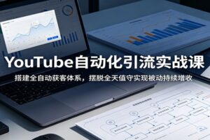 YouTube自动化引流实战课：打造全自动获客体系，摆脱值守实现被动收入