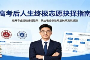 2024高考后志愿填报指南：避开专业院校选错陷阱，跳出唯分数论