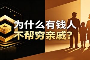 为什么有钱人不帮穷亲戚?8个维度深度解析,看透人性真相