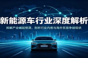 新能源车行业深度解析：拆解140家车企内卷根源，看懂中国车企出海贸易争端与未来机遇