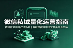 微信私域量化运营实战指南：账号矩阵搭建与风控规避全攻略