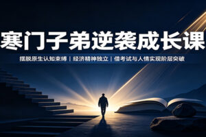 寒门体制人逆袭必修课：打破原生家庭认知局限，吃透人情世故实现阶层跃升
