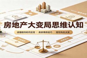 房地产大变局思维认知：读懂楼市时代巨变，掌握卖房博弈技巧与理性购房决策