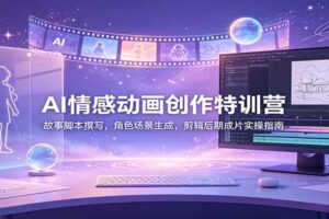 AI情感动画短视频创作全攻略：从故事脚本到成片实操的完整教程