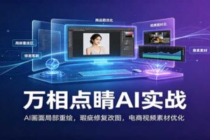 万相点睛AI局部重绘实战教程：电商商品瑕疵修复与短视频素材高效优化