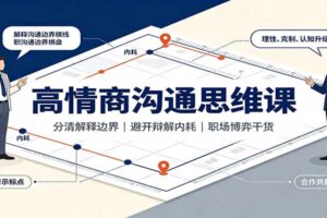 高情商沟通思维课：分清解释边界，避开辩解内耗，职场博弈必备干货