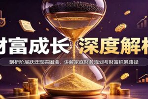 普通人阶层跃迁全攻略：家庭财务规划与财富积累路径深度解析