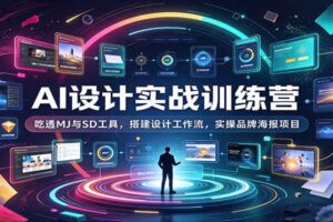 AI设计实战训练营资源汇总：Midjourney与Stable Diffusion全套教程+品牌设计工作流搭建指南