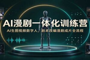 AI漫剧一体化训练营：从零基础到独立成片的完整实战指南